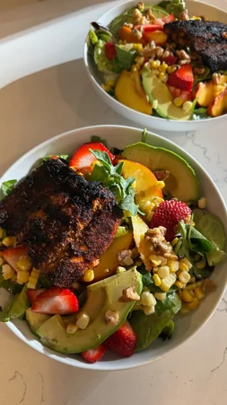 My Favorite End Of Summer Salad - Featuring The Best Summer Produce, — photo from Instagram