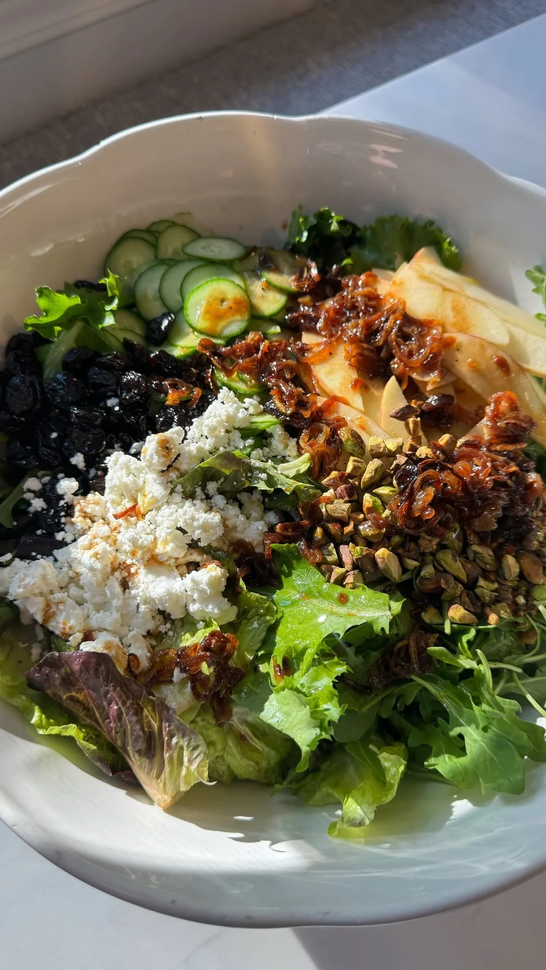 Grilled Steak, Roasted Potatoes, And The Most Amazing Early Fall Salad — photo from Instagram