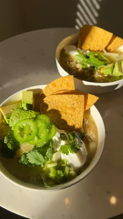 Lightened-Up White Chicken Chili — photo from Instagram